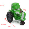 Transport, green children's metal tractor, cartoon realistic toy, Birthday gift