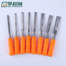 穿心柄木工凿木匠凿子平凿扁凿扁铲凿刀可敲击铬钒钢开槽木工工具