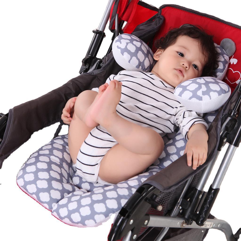 Cojín de asiento de coche para niños cochecito de bebé cojín para dormir Bebé soporte de cuerpo completo cojín suave invierno y verano universal en stock venta al por mayor