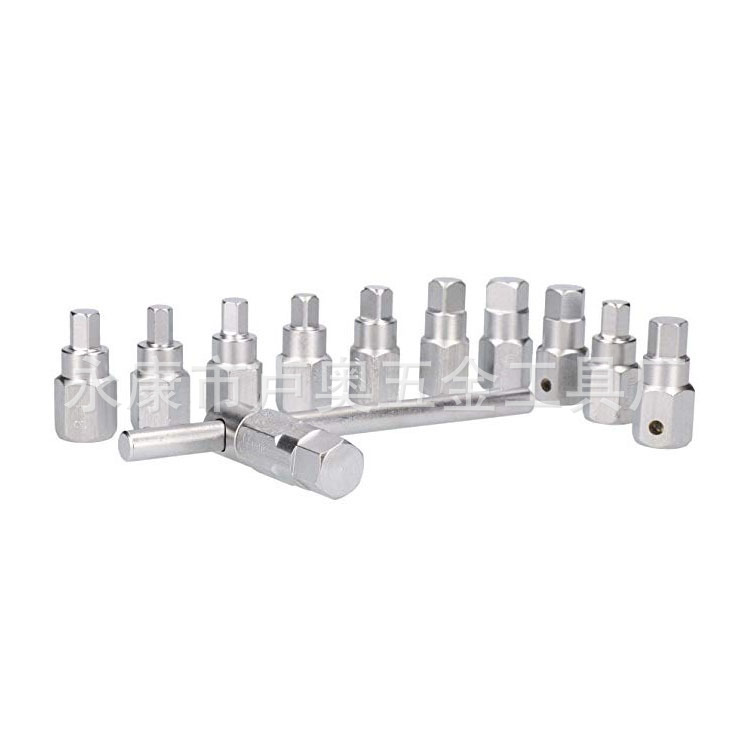 12-piezas de aceite de tornillo llave tornillo zócalo de cuatro esquinas hexagonal de drenaje de aceite llave de aceite inferior desmontaje del tornillo