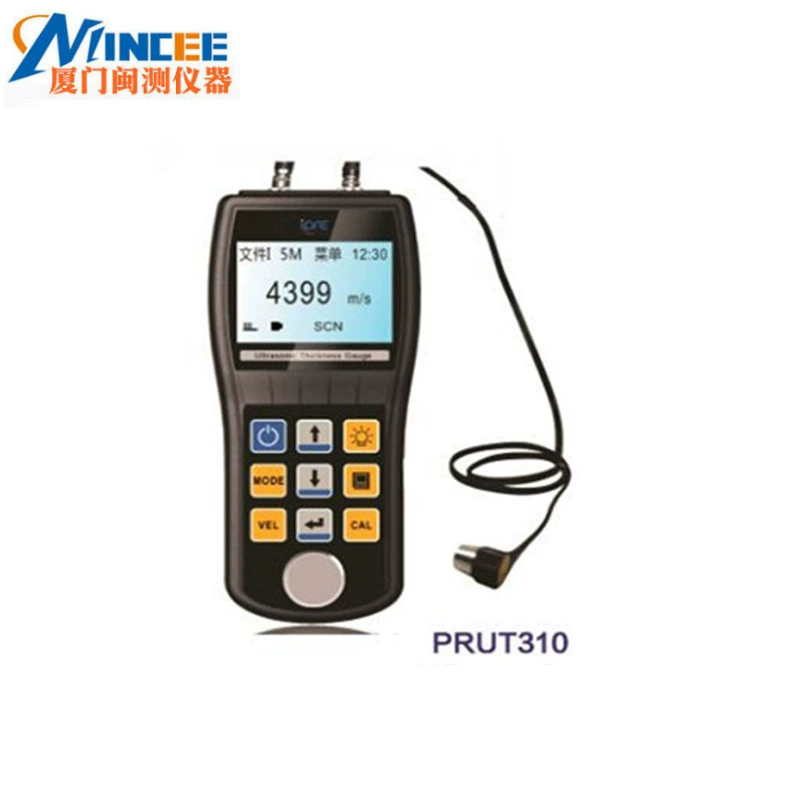 Стальная пластина ПРУТ 310/датчик толщины 0,001 мм металла цифрового дисплея датчика толщины отливки/вковки/стальной трубы ультразвуковой