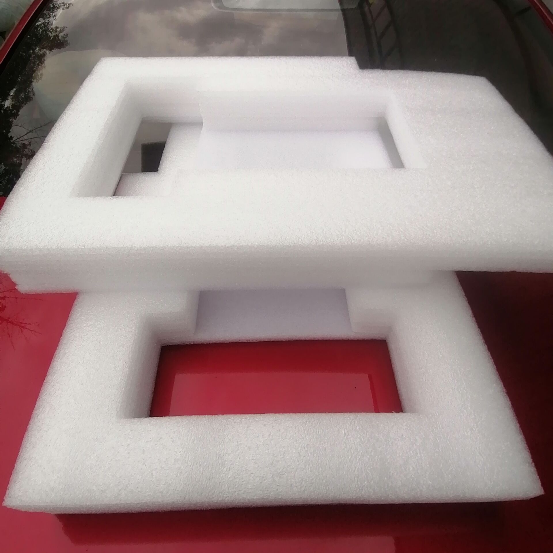 杭州电脑显示器珍珠棉包装高密度材料防震缓冲epe防护防静电