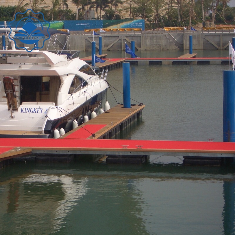 Aluminum alloy pontoon dock, water park landscape bridge, auxiliary bridge, main bridge, floating box, yacht mooring platform Aluminum alloy pontoon dock, water park landscape bridge, auxiliary bridge, main bridge, floating box, yacht mooring platform