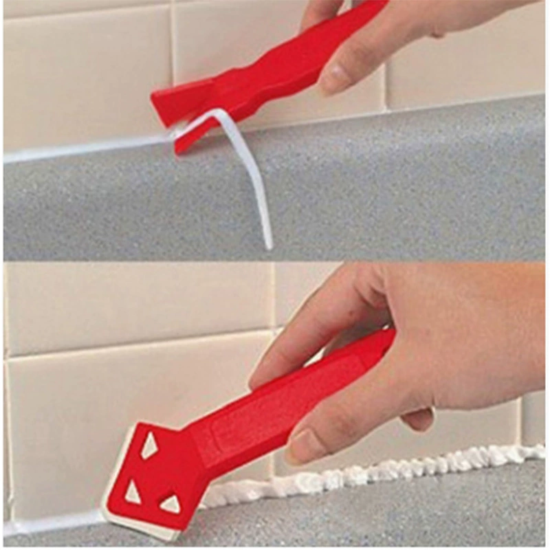 Силиконовый скребок Инструмент для заливки швов Инь угловой скребок инструмент для ремонта вмятин маленький скребок