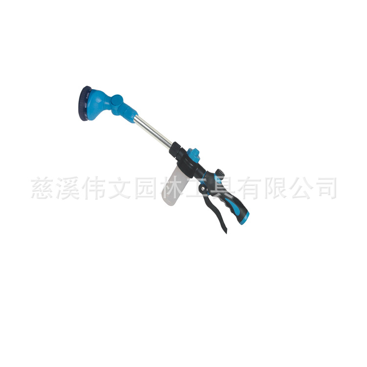 园林浇花高压长杆喷水枪 浇水长杆喷头 多功能伸缩喷枪洗车水枪