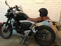 Мэккензи/4 модели 500TX Harley ретро безшлемного мотоцикла Маверик электрический полуприческ водитель женский защитный