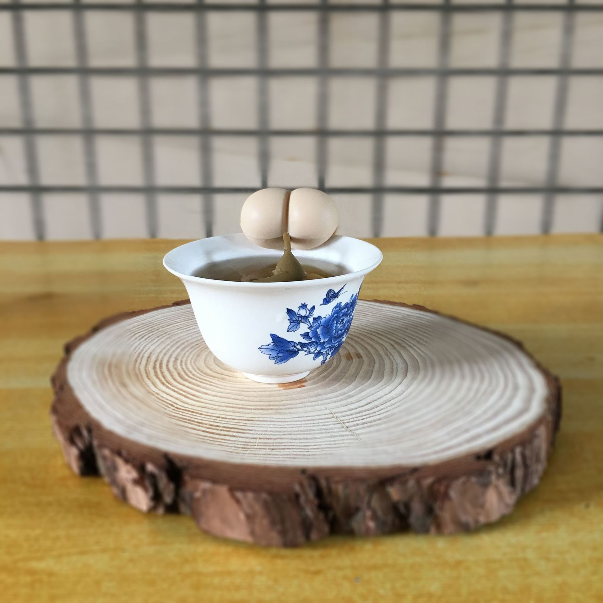 Juego de té traje Kung Fu Lazy filtro Té fugas trasero pastel parodia Té conjunto