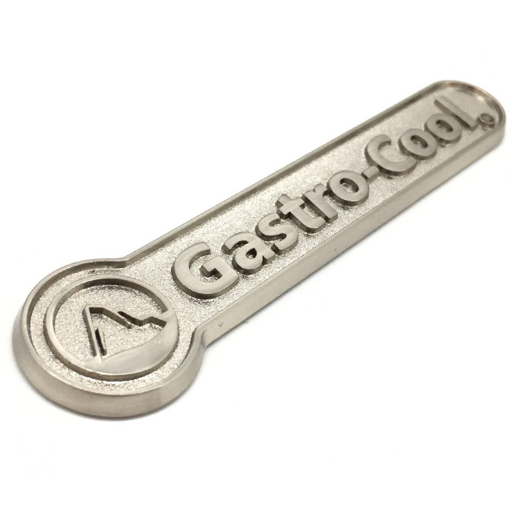 源头生产 压铸金属标牌超强立体感超强粘性背胶抛光电镀铭牌拉丝l