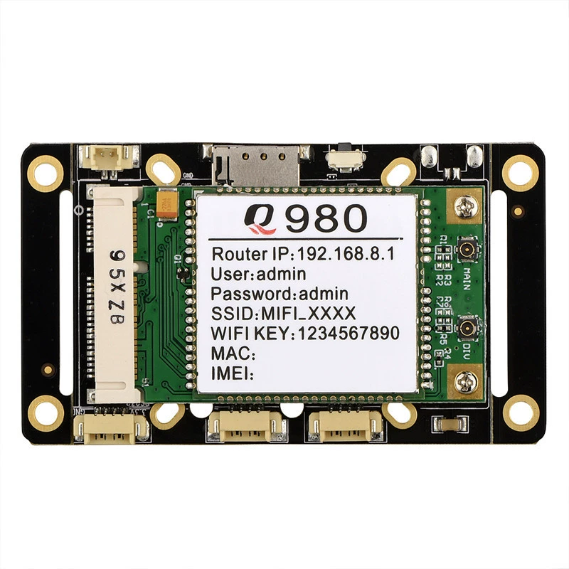 Q980 Полное сетевое удаленное вещание 4G модуль безопасности 4G сетевой модуль Qualcomm Wuxiang Wipi Интернет вещей