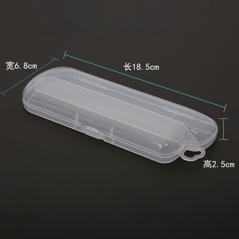 Bebé cuchara de silicona caja de almacenamiento dos cucharas caja de polvo de grado alimenticio PP caja de almacenamiento ventas directas de la fábrica
