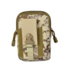 Belt bag, sports tactics camouflage mobile phone for cycling, oxford cloth