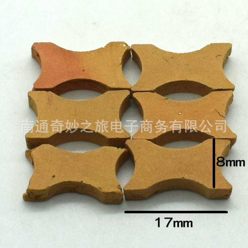 Modelo ladrillo juguete micro vista 1 A 16/35 mini ladrillo hecho a mano DIY arena Mesa edificio