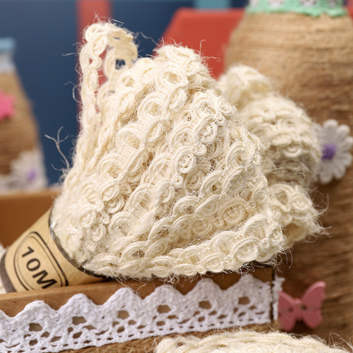 Hot selling linen ribbons, flower shop flower gift box packaging ribbons, bouquet decorative ropes, hemp ropes, linen rolls