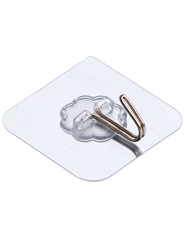 [Magic Seamless Transparent Hook] Waterproof Adhesive Hook Strong Kitchen Strong Nail-free Hook Wholesale