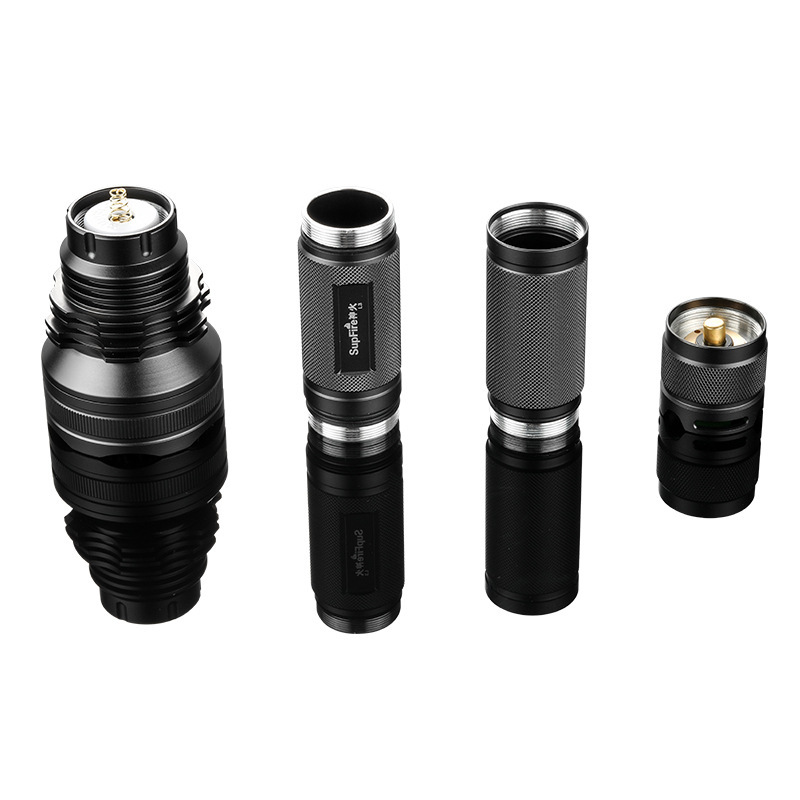 Personalizado nuevo Shenhua L3 alta potencia P90 zoom linterna de luz alta LED linterna al aire libre fábrica al por mayor