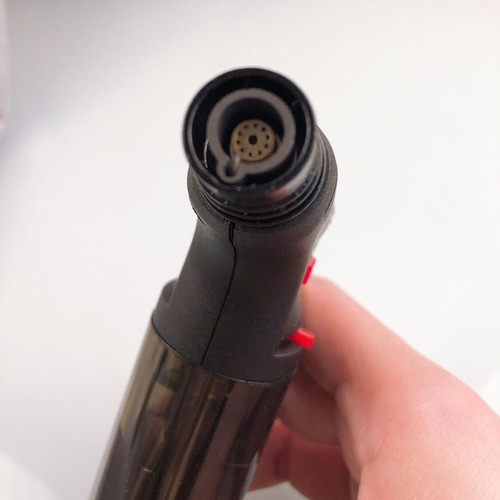 Factory direct sales QL001 direct-injection lighter welding gun small spray gun outdoor cigar windproof gas electronic igniter