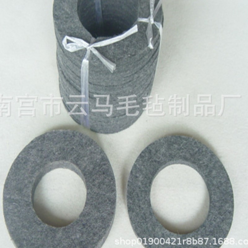 厂家直销供应各种机械毛毡垫 密封吸油毛毡圈等毛毡制品防滑