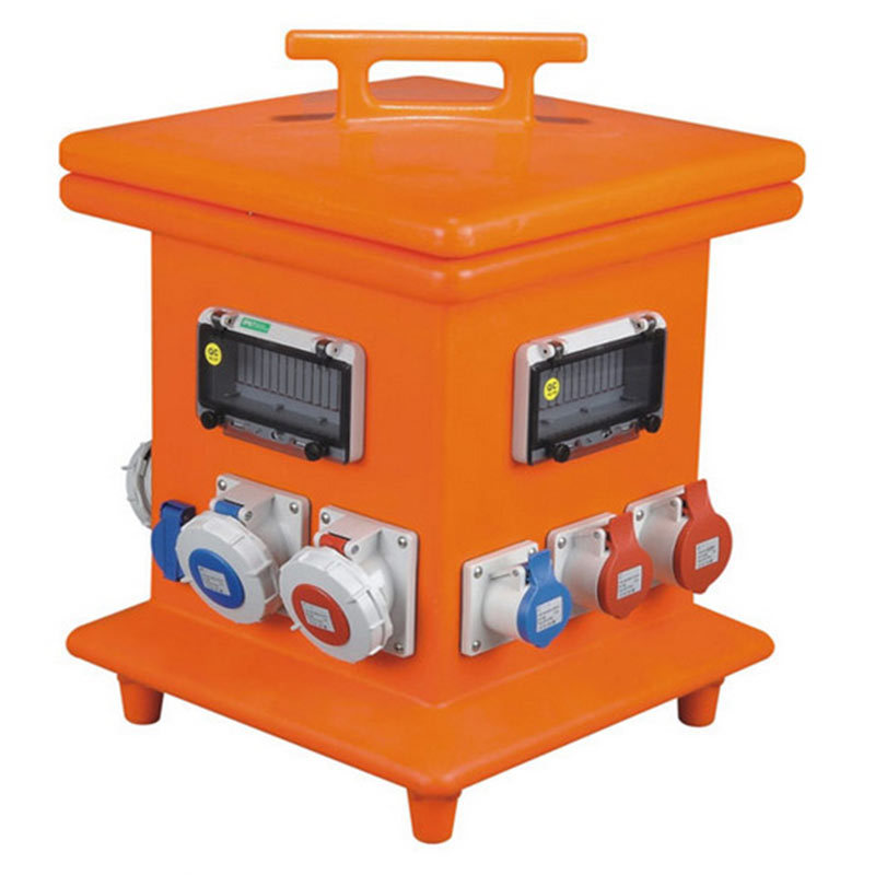 厂家加工 工业移动电源箱 组装户外防水插座配电箱 可配推车