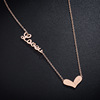 Accessory, pendant, necklace stainless steel, chain for key bag , European style, wholesale