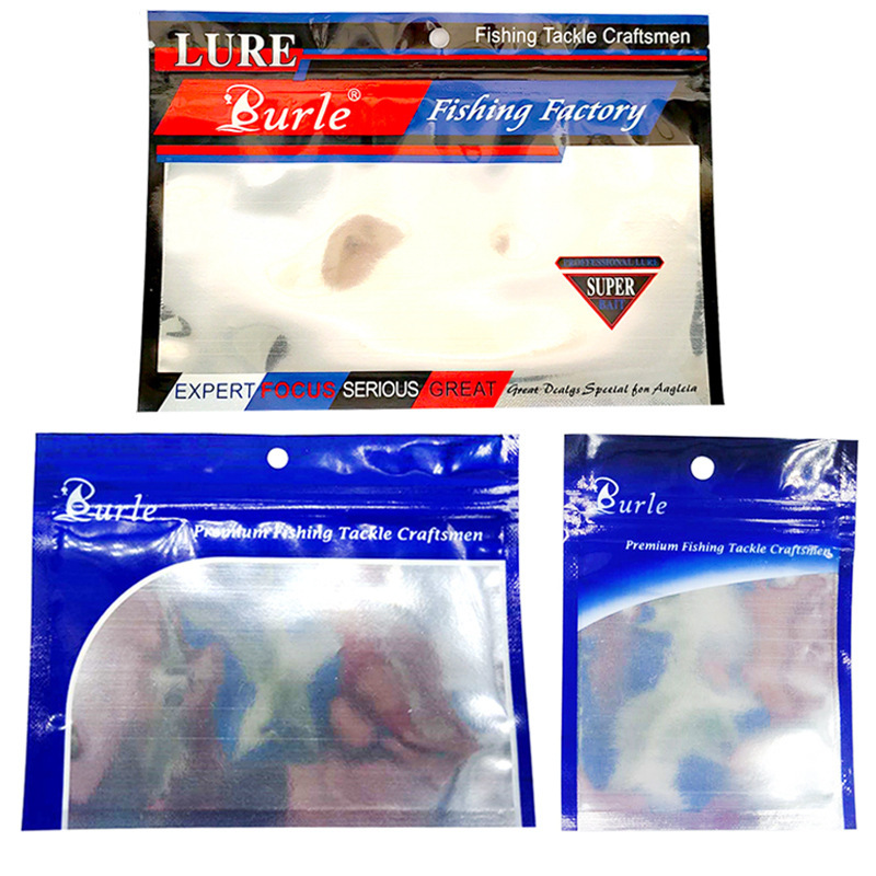 Sealing strip transparent packaging bag small large extra large soft bait packaging good tightness Sealing strip transparent packaging bag small large extra large soft bait packaging good tightness
