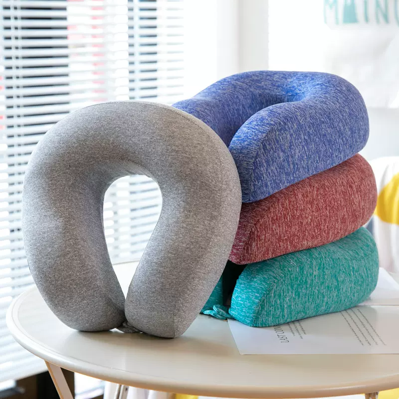记忆棉U型枕批发午睡枕慢回弹外出旅行飞机火车颈椎枕旅行便携