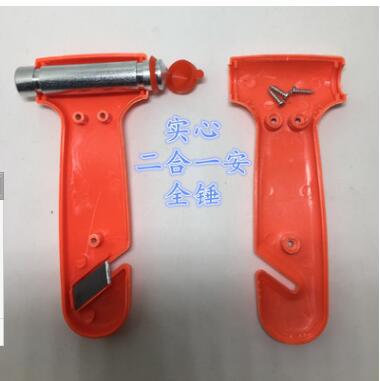 Martillo de seguridad del coche multifunción mini coche martillo de cristal ventana interruptor de emergencia martillo de escape del coche martillo de la vida