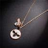 Accessory, pendant, necklace stainless steel, chain for key bag , European style, wholesale