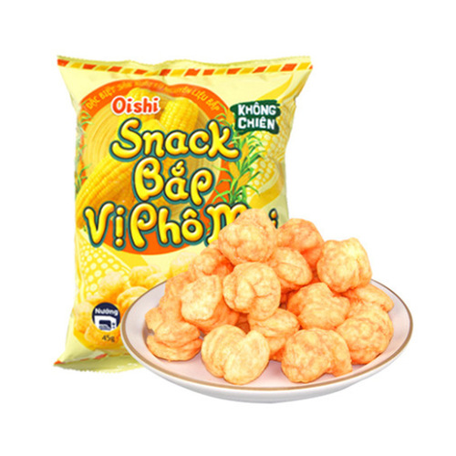 Imported premium original green pepper curry crab sour and spicy shrimp chips Thai tom yum small snacks Weiya live broadcast