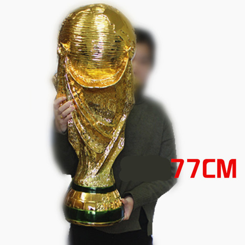  Football World Cup Trophy Model Hercules Cup Resin Crafts Ornament Football Match Trophy