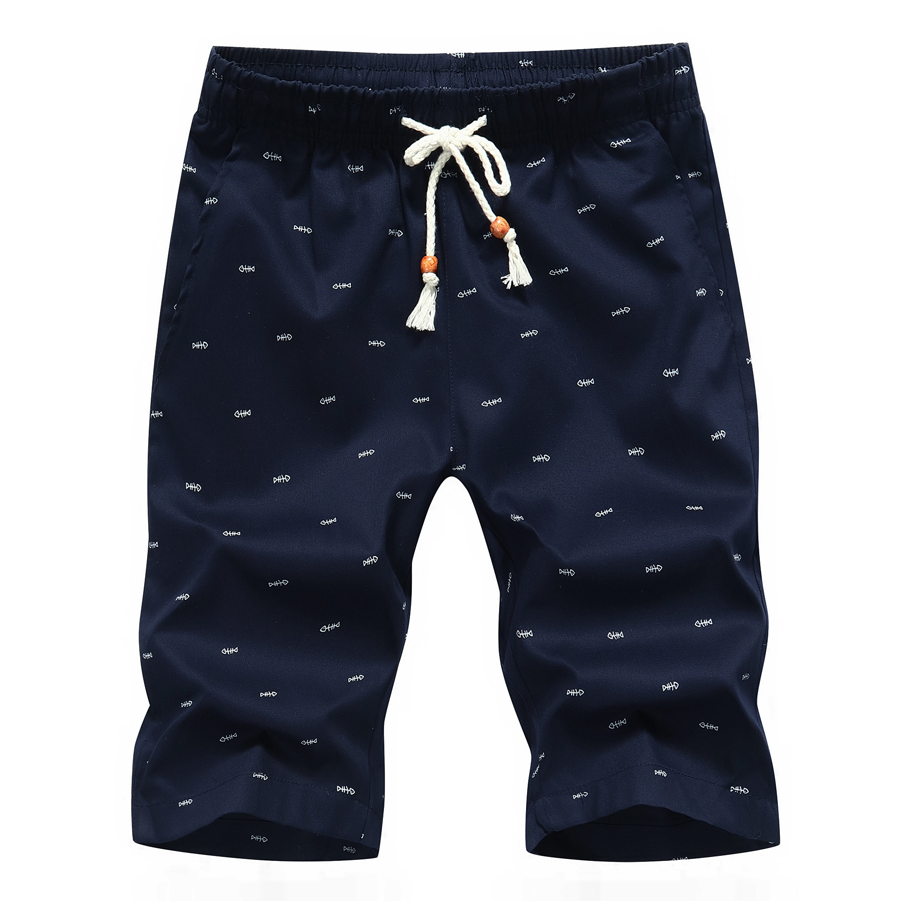 Fish bone head dark blue