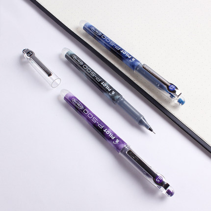 Piloto Japón baile P500 pluma de gel negro 0,5mm Tubo de aguja examen pluma de agua especial pluma de agua estudiante