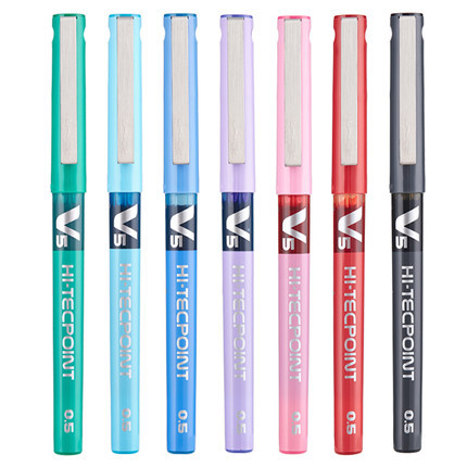 Japonés piloto baile gel pluma estudiantes utilizan BX-V5 examen neutral agua pluma 0,5 oficina de negocios tipo líquido directo