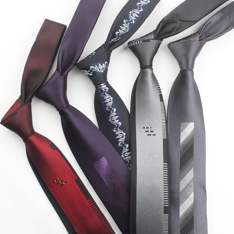 Corbata de moda para hombres de estilo coreano 6cm posicionamiento en forma de flor corbata estrecha ropa formal hombres de negocios corbata profesional collar de boda