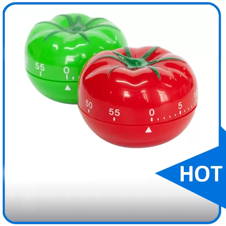 创意番茄钟厨房提醒器学习定时器西红柿时间管理器