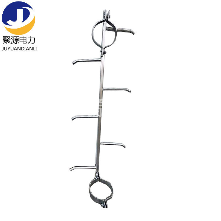 厂家直营店户外施工电杆爬梯角钢式方管圆管工厂直发