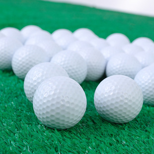 Can Printed Logo Blank Double -Layer Golf Golf Golf Golf Golf Practice Ball Ball