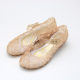Foreign Trade Children's Shoes Frozen Girls Princess Elsa Shoes Performance Shoes Bag Heel Girls High Heel Children's Crystal Sandals