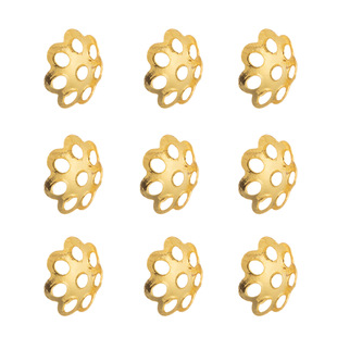 ��ɫ18k����â��С�r��diy�Ʒ���6mm�U�ջ�ñ������朸�Ƭ����