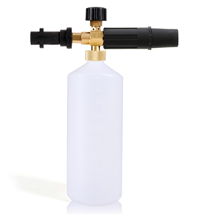 高压清洗机泡沫壶扇形可调节洗车水枪纯铜喷壶台州PA壶K系列K2-K7