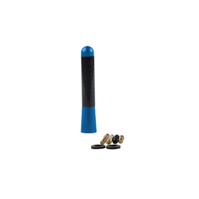 short antenna carbon fiber racing – vehicle antenna - 8cm-blue-opp-bag