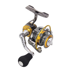 Wheeled Ice Fishing 2nd Generation 150#500 Micro Small Fish Line Reel, All Metal Mini Spinning Reel, Zinc Alloy Fishing Wheel