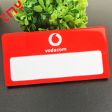 Обмен на лампел, создавая творческий акриловый пластиковый бренд груди прозрачный раунд, основанная на грудной главе.