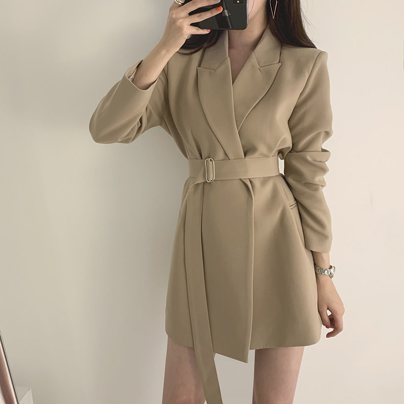 Women's Clothing Small suit jacket female Internet celebrity 2024 spring suit tops for women chic black casual women_voghion.com