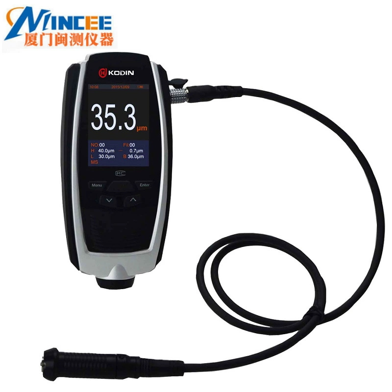 Измеритель толщины покрытия двойного назначения Kedian MC-3000S/FN1.2 прецизионное магнитное вихретоковое измерение толщины покрытия
