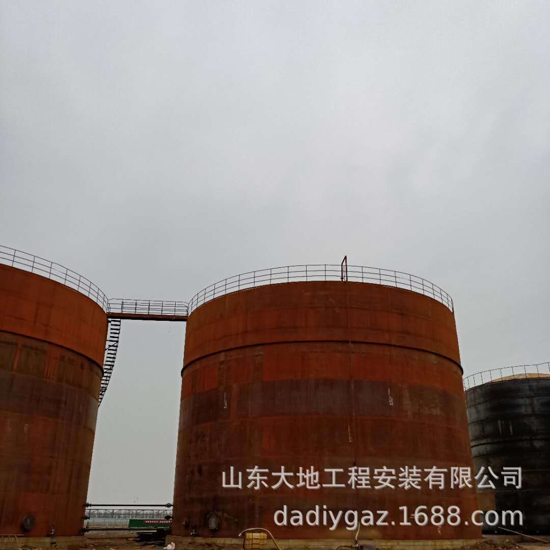 大地油罐厂专业现场制作安装大型储罐，油罐，化工储罐,量大从优
