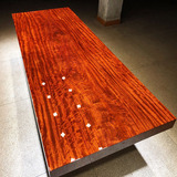 Окан сплошной дерево черный чайный стол Bashuishi Деревянный стол мебель Большой доска чай Tao Tao Wood Table