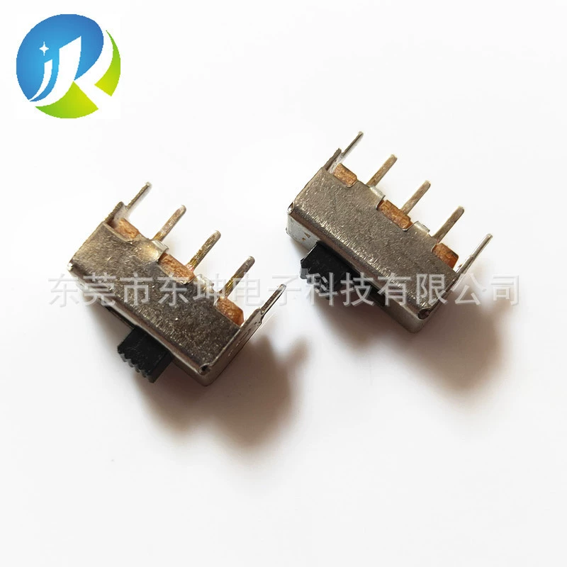 东坤 Switch toggle switch SS-12F44G5 (1P2T) vertical single row five-pin sliding toy switch