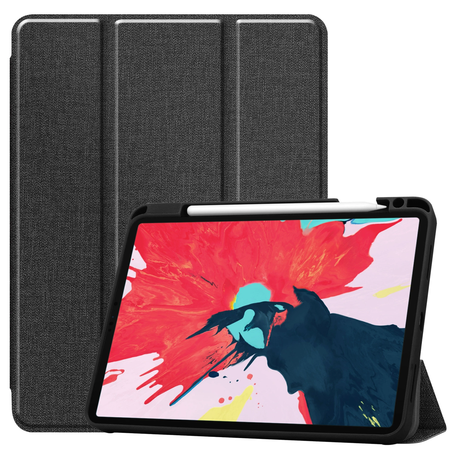 Подходящий защитный чехол для нового iPad Pro 11 2020 дюймов с местом для стилуса, TPU мягкая оболочка, защитная крышка