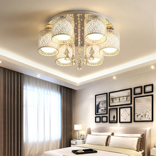 卧室灯温馨浪漫创意灯具LED客厅家用吸顶灯饰简约现代圆形房间灯