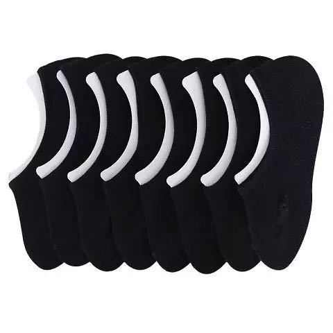 Calcetines invisibles bajos de boca baja, calcetines antideslizantes para barcos, calcetines transpirables de silicona de tacón fino de verano